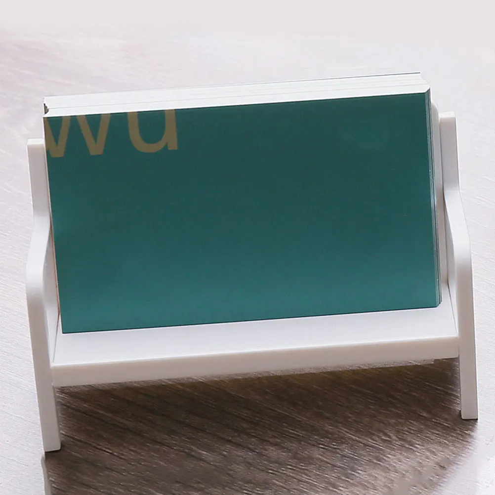 

Plastic Business Card Holder Large Capacity Desktop ganizer Cards St Display Office Supply Stylish Modern Practical