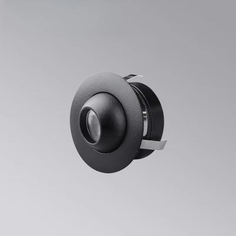 1W Modern Rotatable Led Downlight Celi Anti Glare Cabinet Adjust Downlight Recessed Adjustable New Design Eyeball Spot Light Led