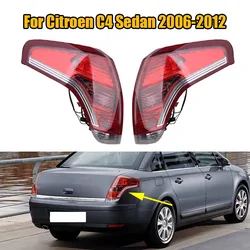 Rear Light Tail Light Assembly Bright Light Tail Light Assembly For Citroen C4 Sedan 2006 2007 2008 2009 2010 2011 2012