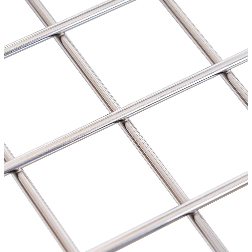 عربة غسيل سلكية شديدة التحمل 100E | 2.5 بوشل | إطار فولاذي بلمسة نهائية من الكروم | سلة الغسيل التجارية #5