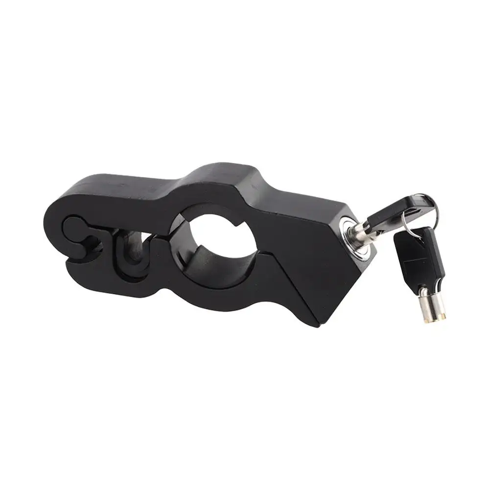 Blokada kierownicy motocykla Uchwyt hamulca kierownicy Solidna kradzież Imitacja brudu Bezpieczna kradzież Antykody ATV Street Pull Lock Rod C9W8