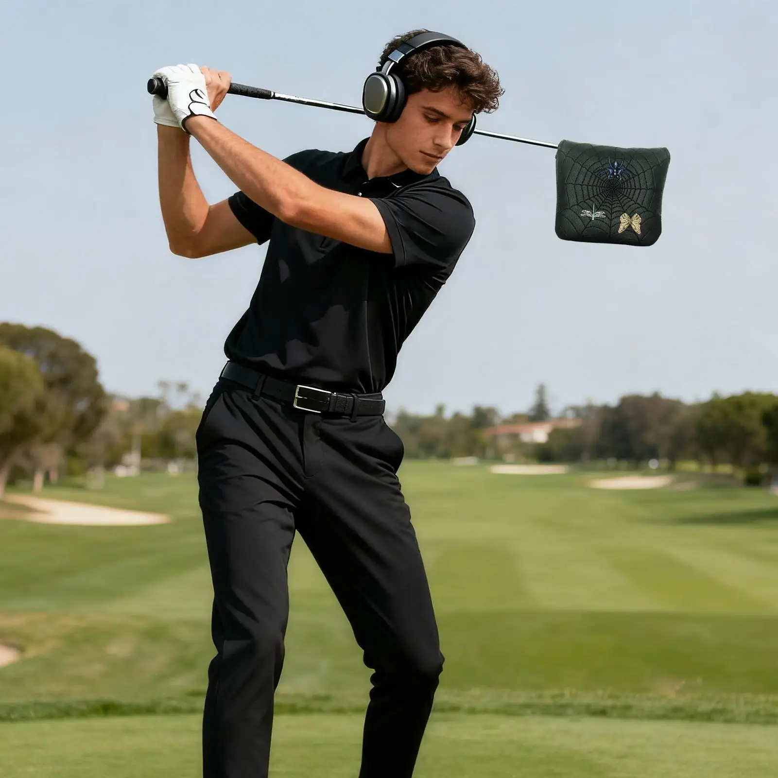 أغطية رأس نادي الجولف حماية شاملة أغطية رأس السائق للرجال والنساء والشباب والمراهقين لاعبي الغولف والزوجة والابن والابنة