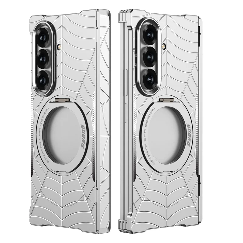 For Magsafe Aluminum Alloy Spider Case For Samsung Galaxy Z Fold 8Ultra 8 7 Magnetic Rotae Stand Hinge Protect Shockproof Cover