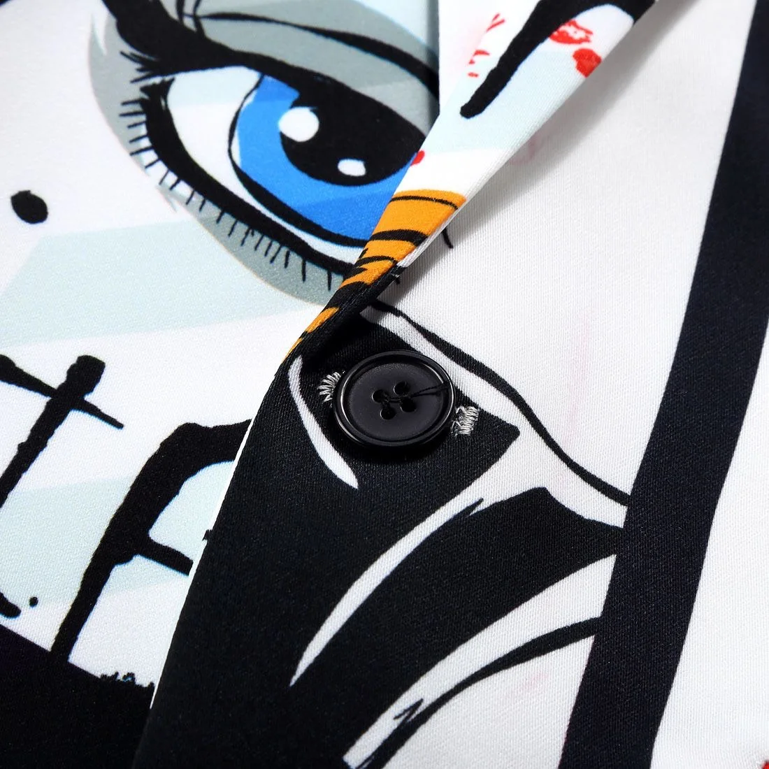 Spring Men Personalized Graffiti Suit Jackets Performance Coats Formal Dress Men's Singer Suits Male Clothes Costumes New