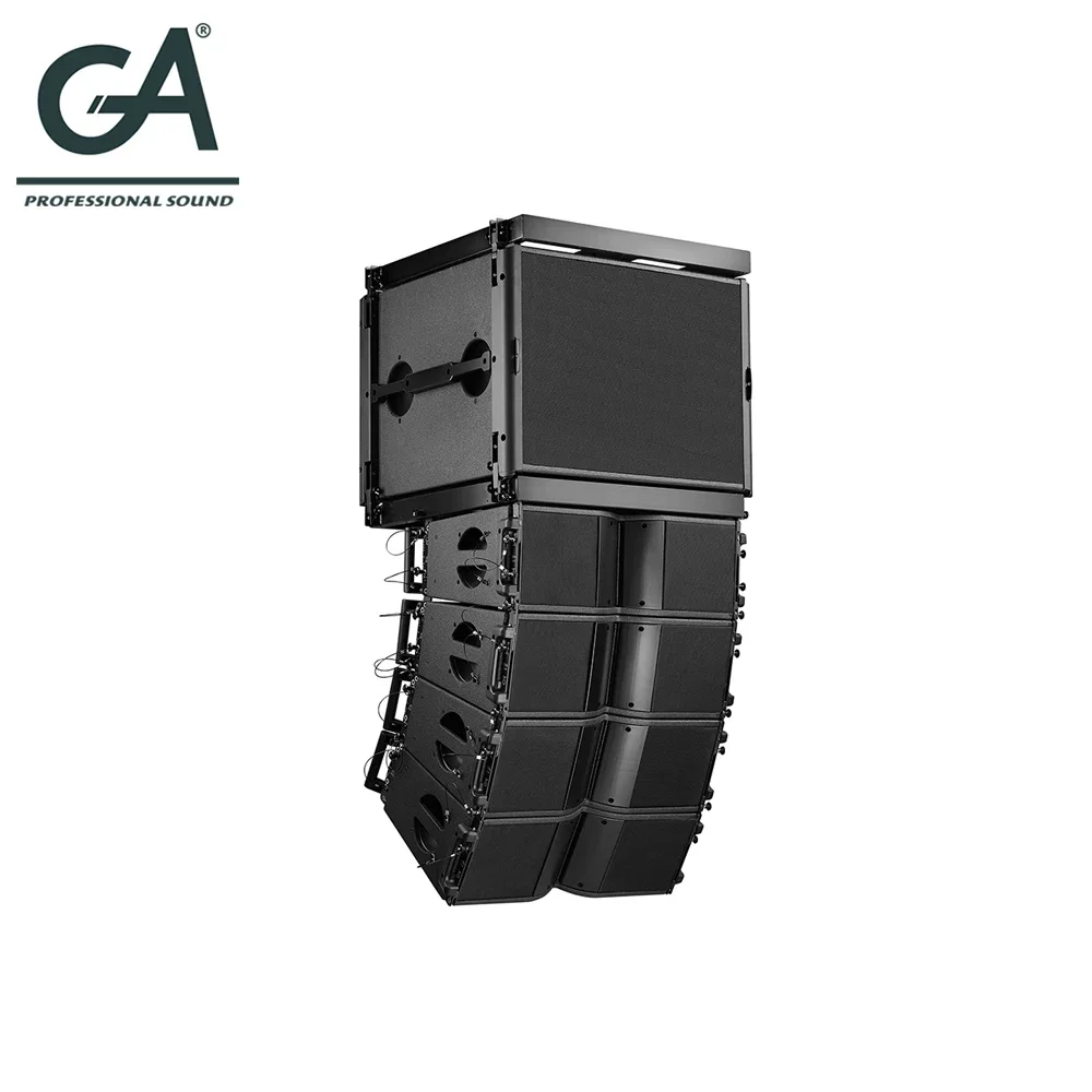 Professional  Double 12 Inch 3 Way Power Line Array System Speaker 3 Way Speaker 21 Inch Subwoofer With CE Certificate