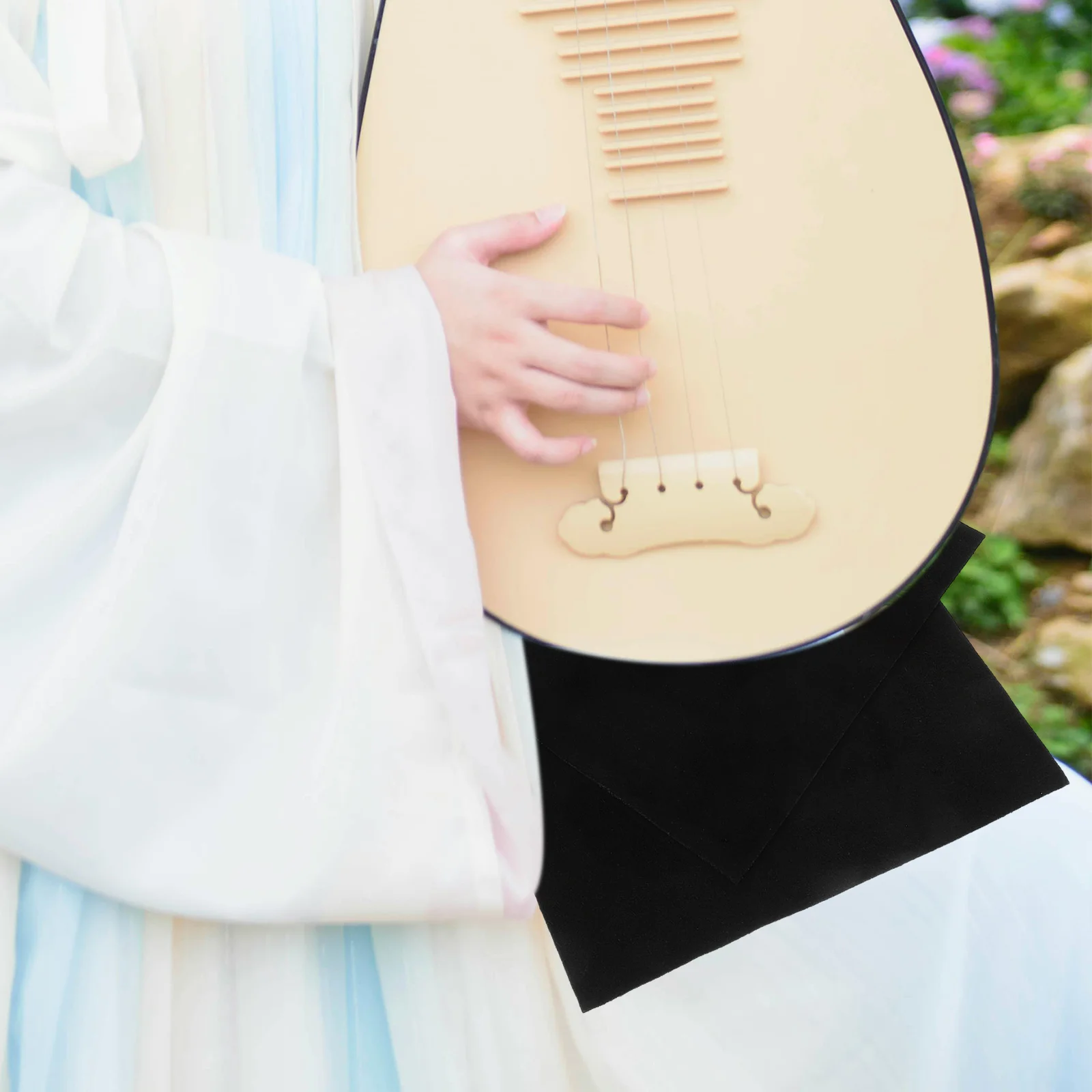 

Anti-Slip Pad Natural Cowhide Double-Sided For Erhu Pipa Lute Zhongruan Xiaoruan Instrument Accessory