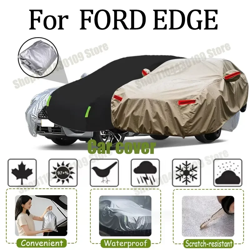 

For FORD EDGE Car Cover Waterproof Car Cover Custom Duty SUN Waterproof All Weather Protection Outdoor
