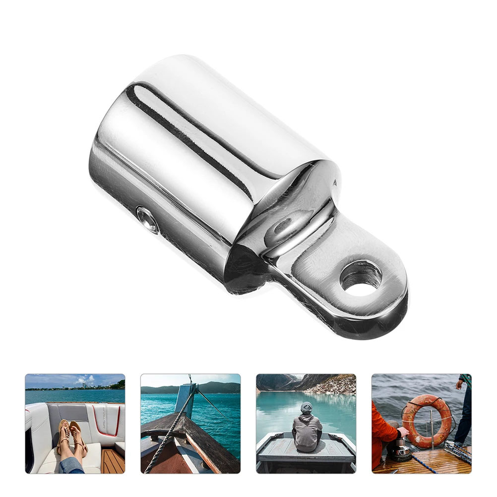 

4pcs Sliding Hat Bimini Top Accessories Stainless Steel Round Cap Replacement Parts Boat Deck Hardware Yacht Sunshade Canopy