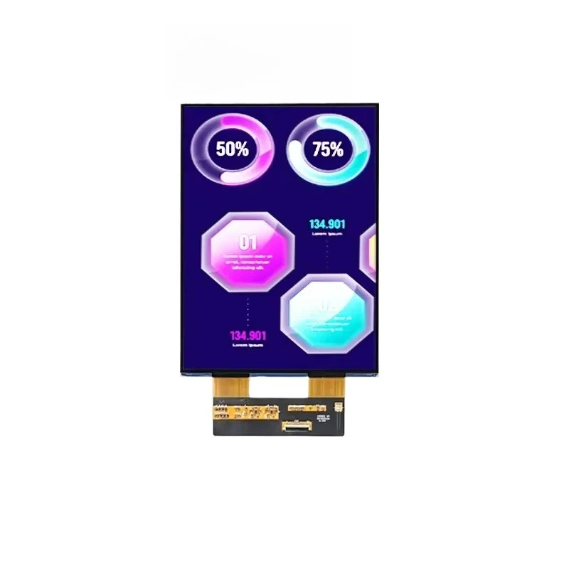 10-Inch MIPI Interface IPS TFT LCD Module with HX8279 Driver IC 1200*1600 Resolution