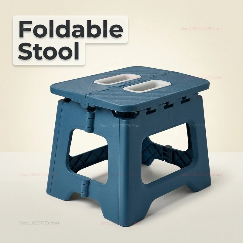 Outdoor Picnic Camping Fishing Stool, Portable Bench, Train Chair, Folding Chair Simple Thickened Folding Stool, Mini Portable view 4