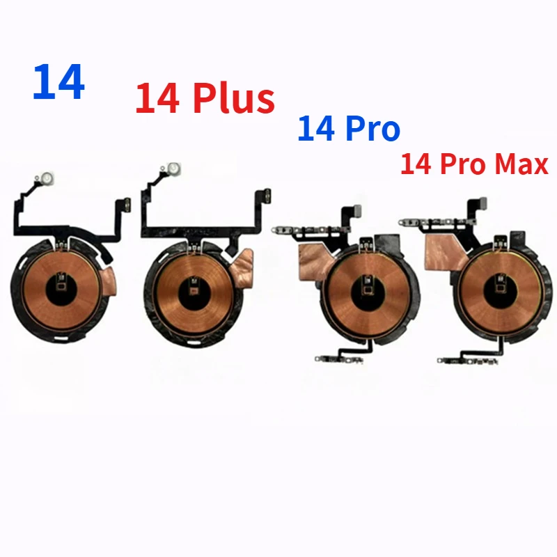 Wireless Charging Coil NFC Flex Cable for Phone 14 14 Plus 14 Pro Max Charging Antenna