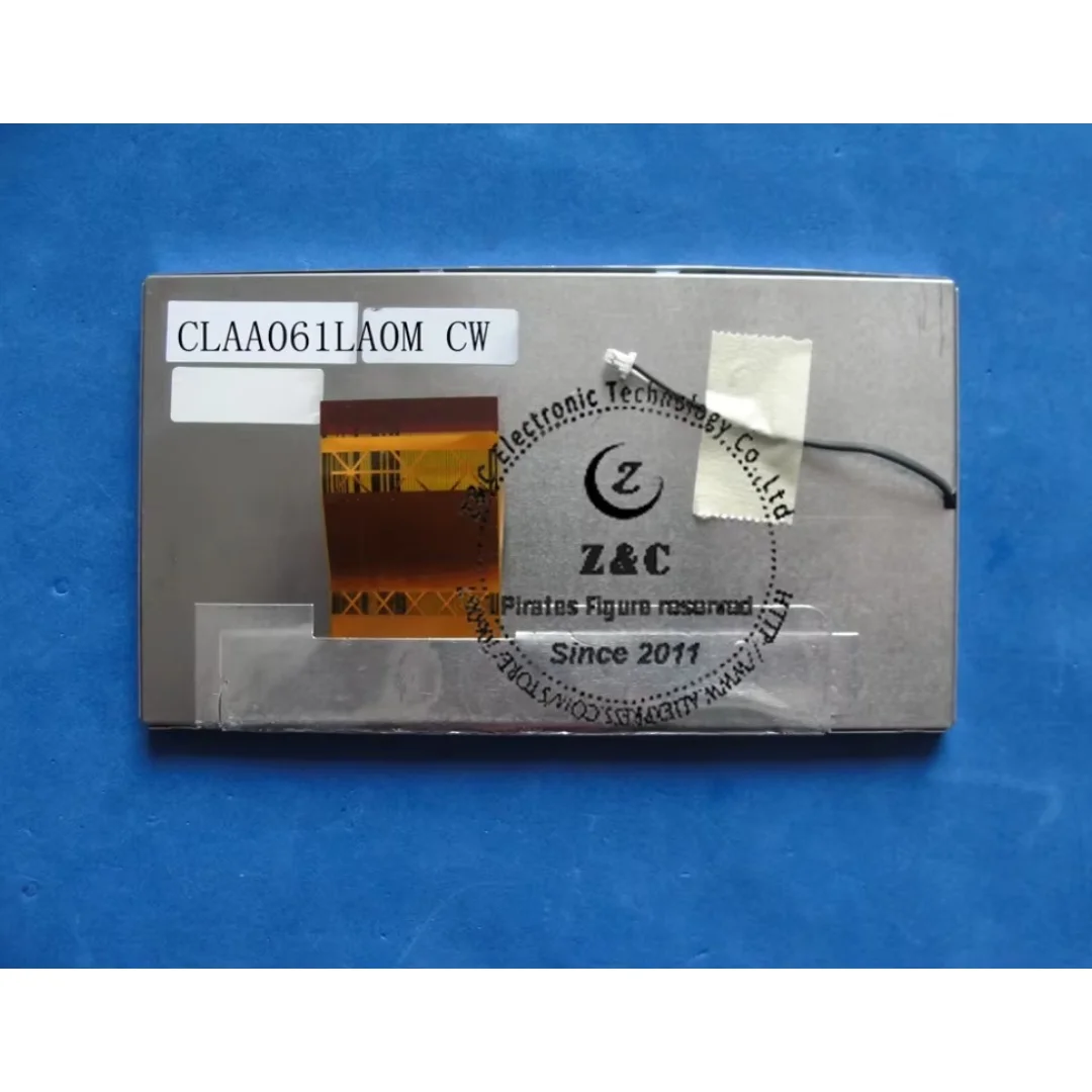 CLAA061LA0M CW Original A+ Grade 6.1 Inch LCD Display for Car GPS Navigation for CPT