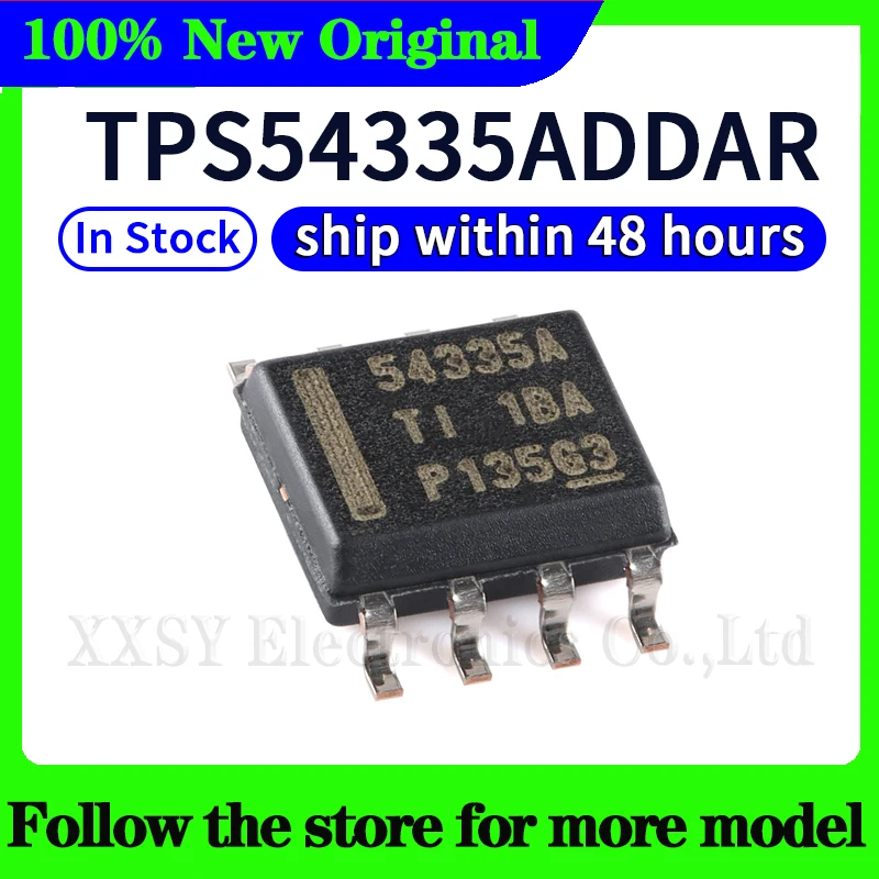 

TPS54335ADDAR 54335A In stock 48 hours ship