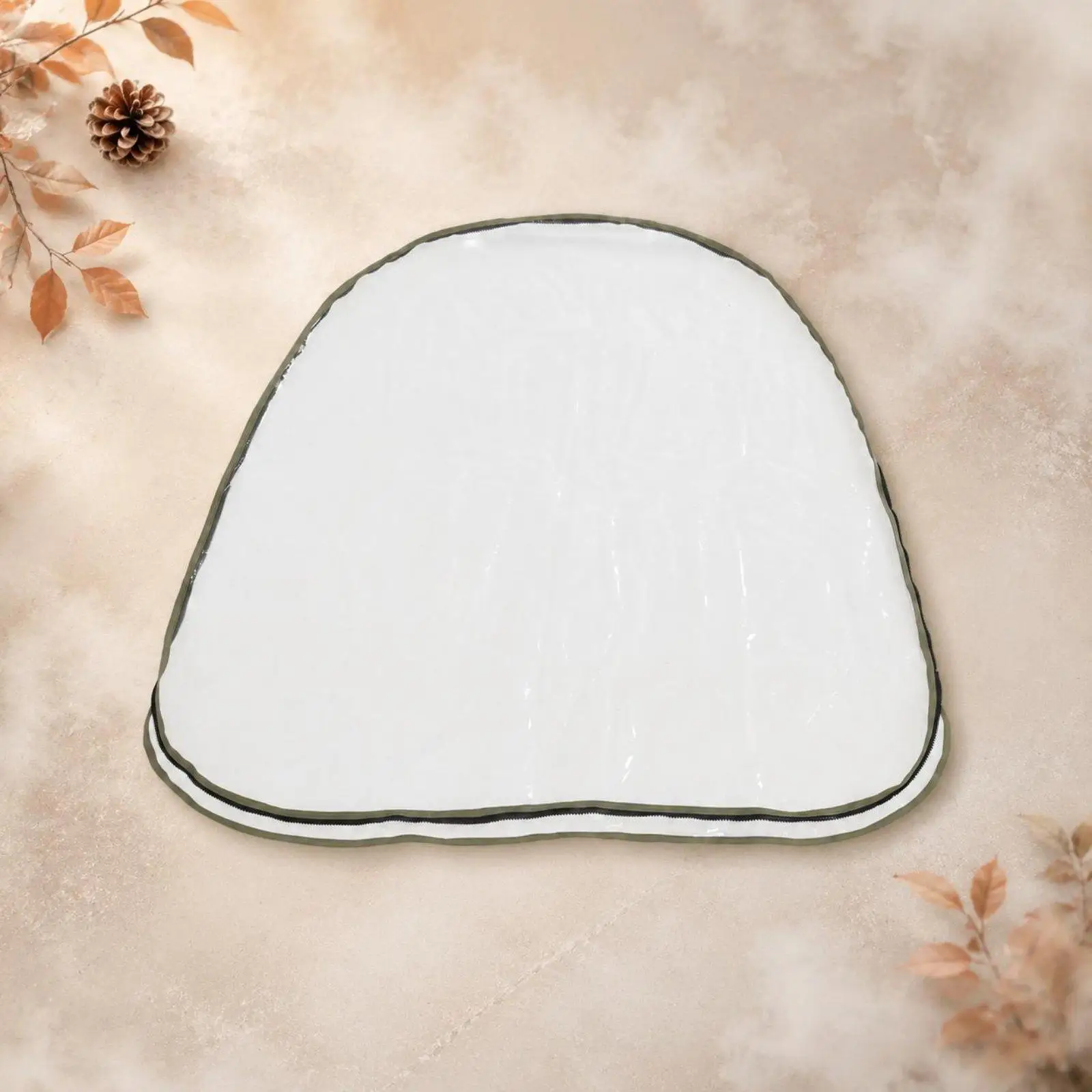 Camping Tent Cover Waterproof with TPU Window Curtain and Connector Cloth Tent Accessory for Extended Entry