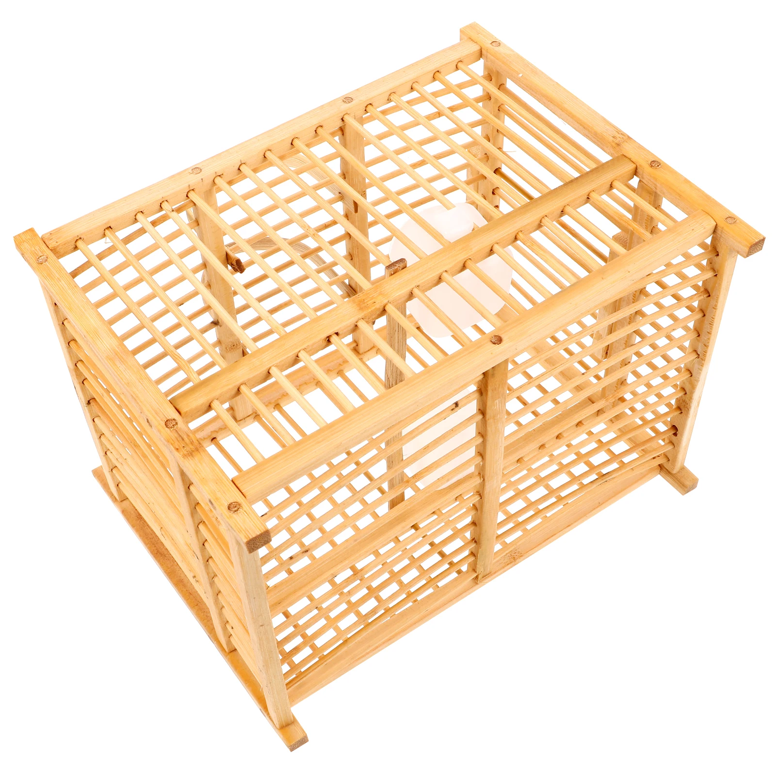 

Sturdy Bamboo Bird Portable Carrier Small Bird Holder For Parrot Lovebird Budgie Easy Clean Durable Cage For Home Indoor Outdoor