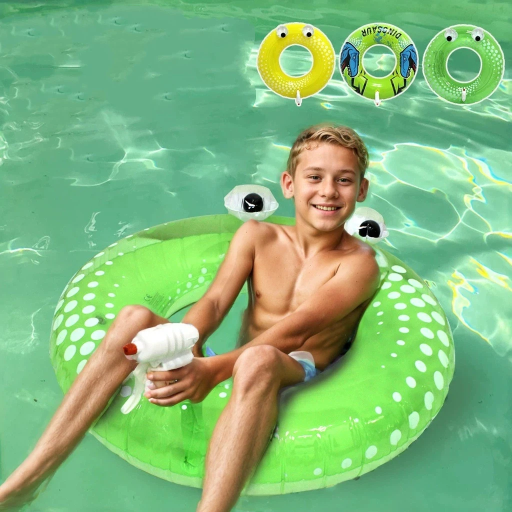 

Водный пистолет для пляжа, надувной круг для плавания из ПВХ, плавучая игрушка для бассейна и пляжа, летние водные игры