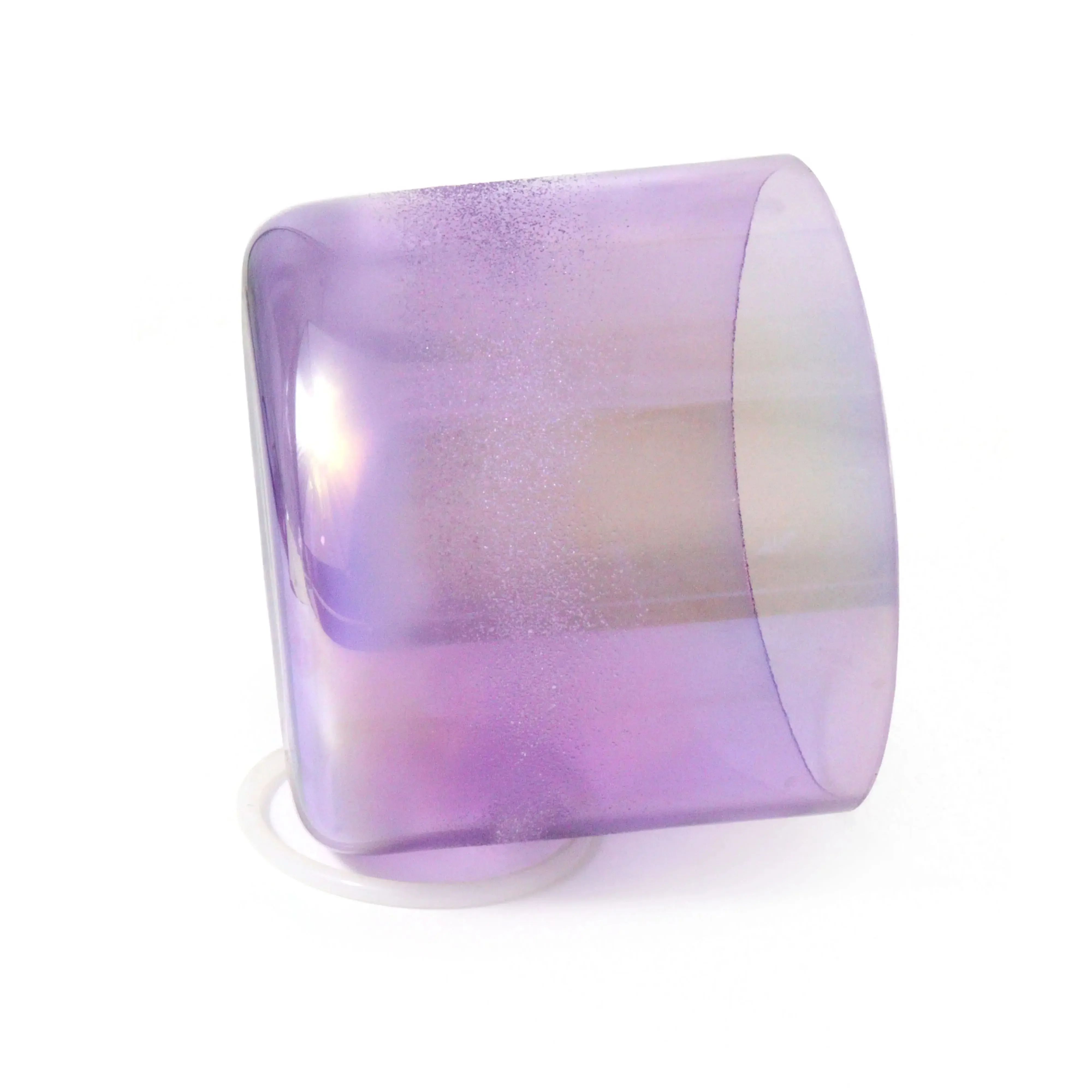 Alchemy Crystal Singing Bowl, Yoga Stress Relief Percussion Music Bowl for Chakra Sound Healing Meditation