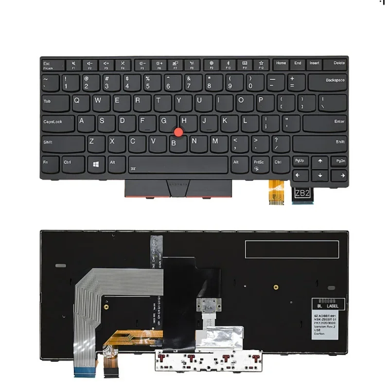 

New keyboard with backlit For LENOVO IBM Thinkpad T470 T480 A475 A485 US