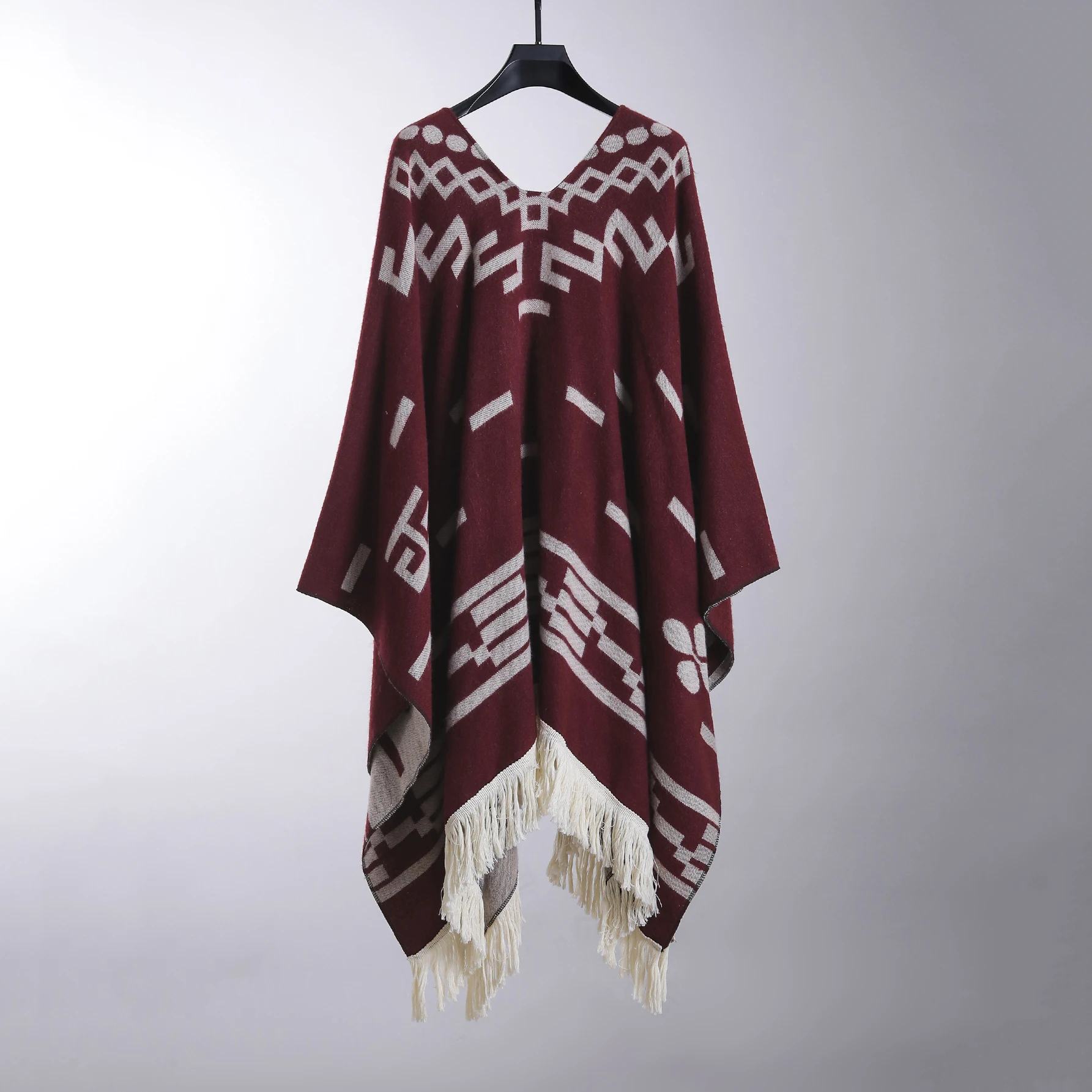 شال متدفق أنيق وبسيط، رأس كبير الحجم مقاوم للرياح دافئ للتصوير الفوتوغرافي أثناء السفر، إكسسوار نسائي أنيق