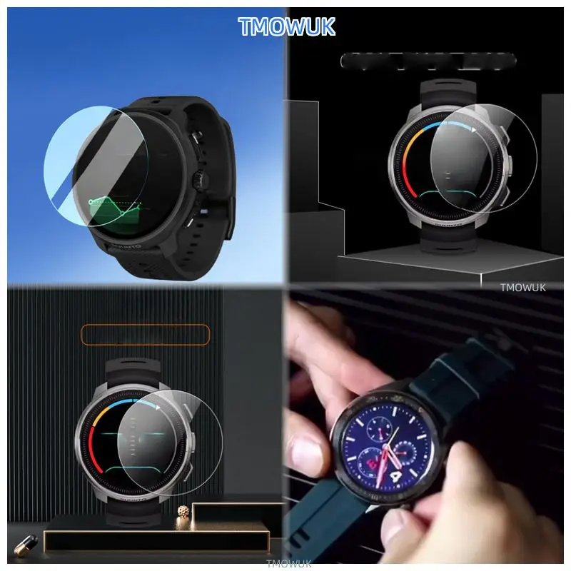 لواقي SUUNTO RACE 2: طبقة هيدروجيل ناعمة من مادة TPU، شفافة عالية الدقة، مضادة للخدش، خالية من الفقاعات، رفيعة للغاية، شاشة ساعة من الحافة إلى الحافة