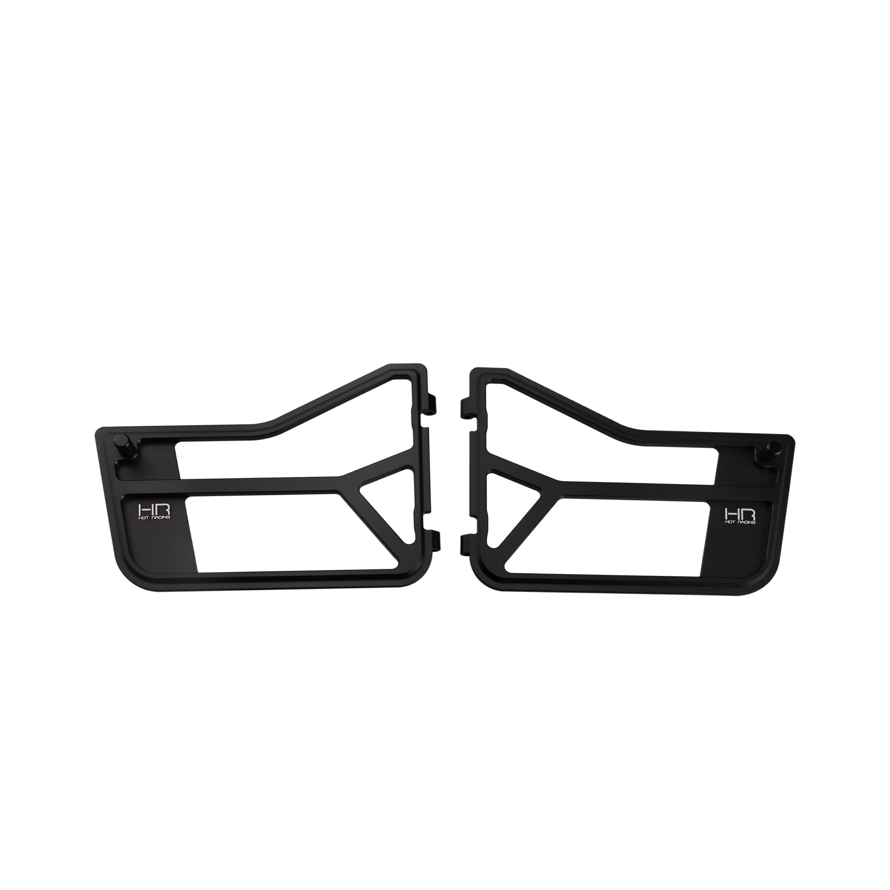 Hot Racing SXTT14J01 CNC T6 6061 Black Aluminum Tube Doors 2pcs for Axial SCX10 III Jeep CJ-7 AXI03008