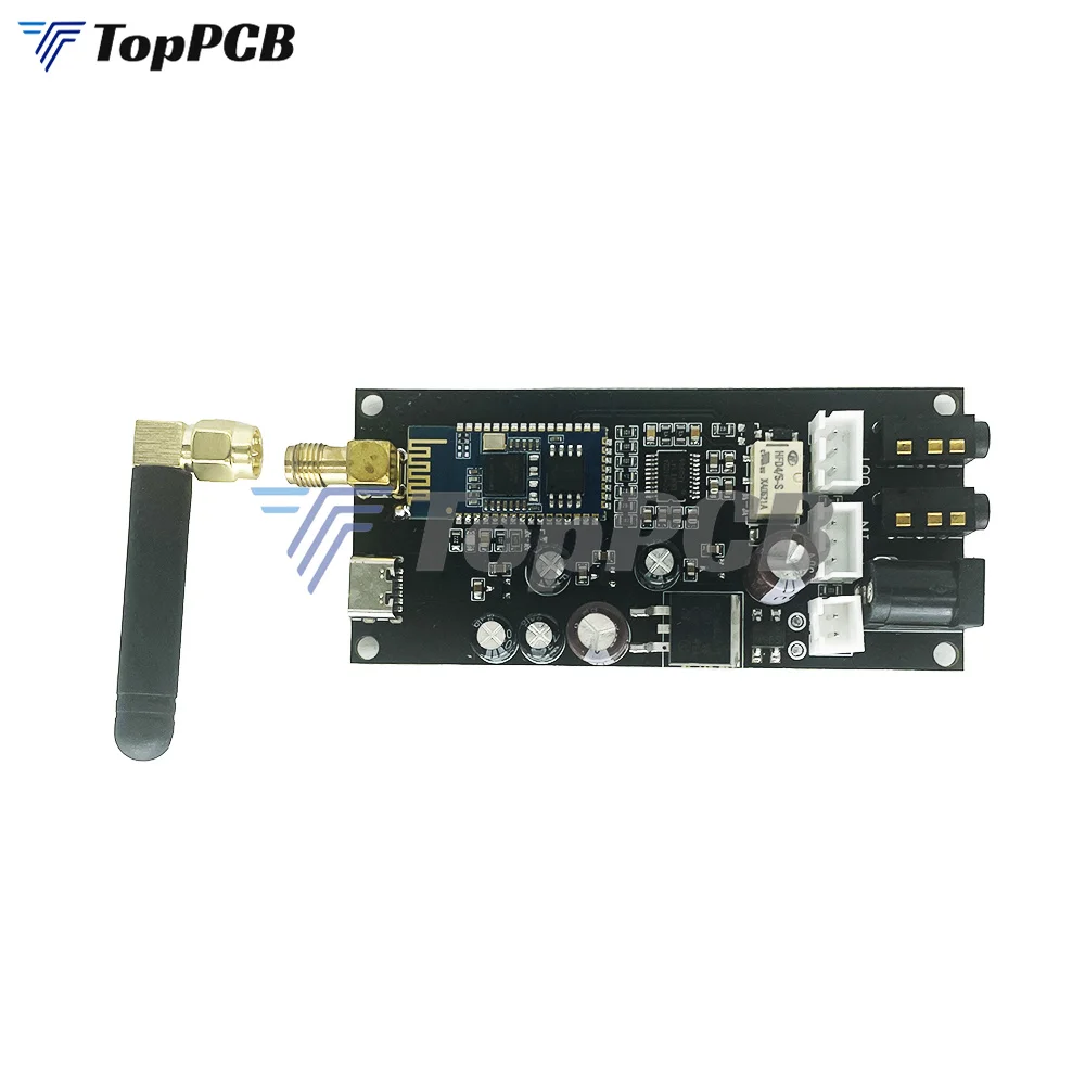 Imagem -03 - Bluetooth 5.1 Lossless Decoding Board Amplificador Modificado Áudio Faça Você Mesmo Suporte Zero Noise Aptx Pcm5102a Qcc3034