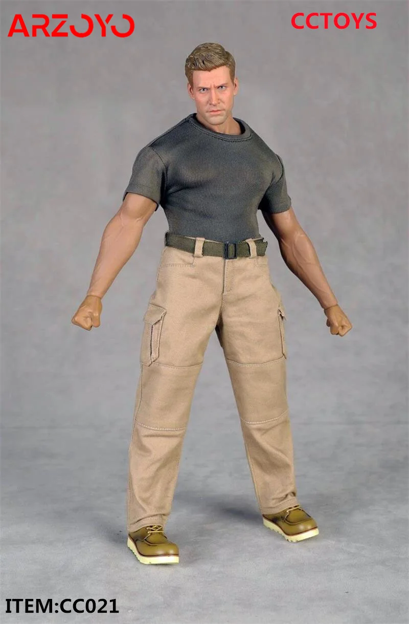 CCTOYS CC021 1/6 Scale Male Clothes Tight T Shirt Fit 12