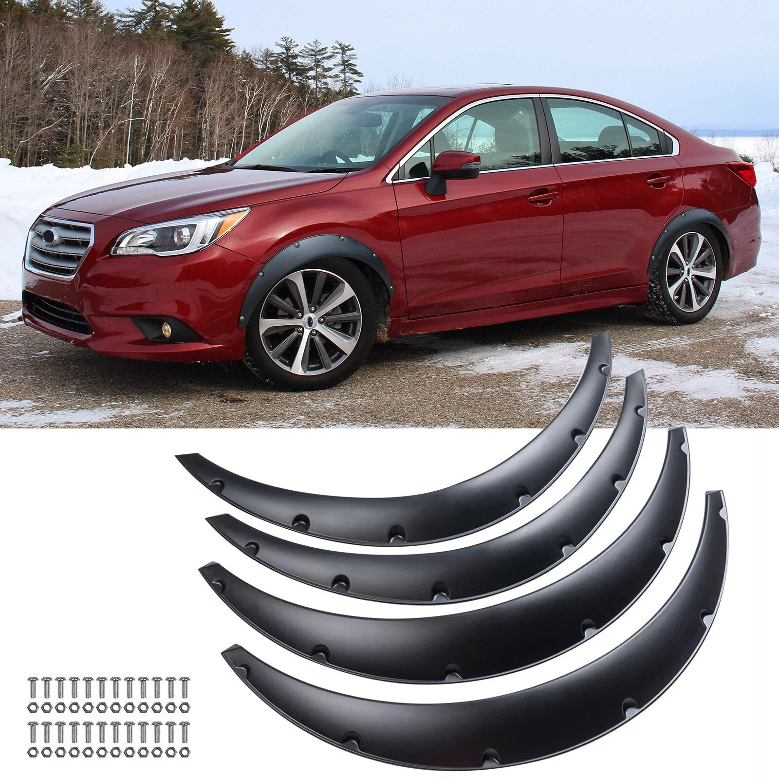 

Расширители крыльев, колесные арки, очень широкий обвес, комплект расширения для Subaru Legacy 08-16