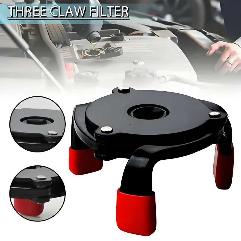 Universal 3-Backen Ölfilter Entferner Werkzeug Autos Ölfilter Entfernung Werkzeug Schnittstelle Spezielle Werkzeuge Ölfilter Schlüssel Werkzeug Auto Reparatur