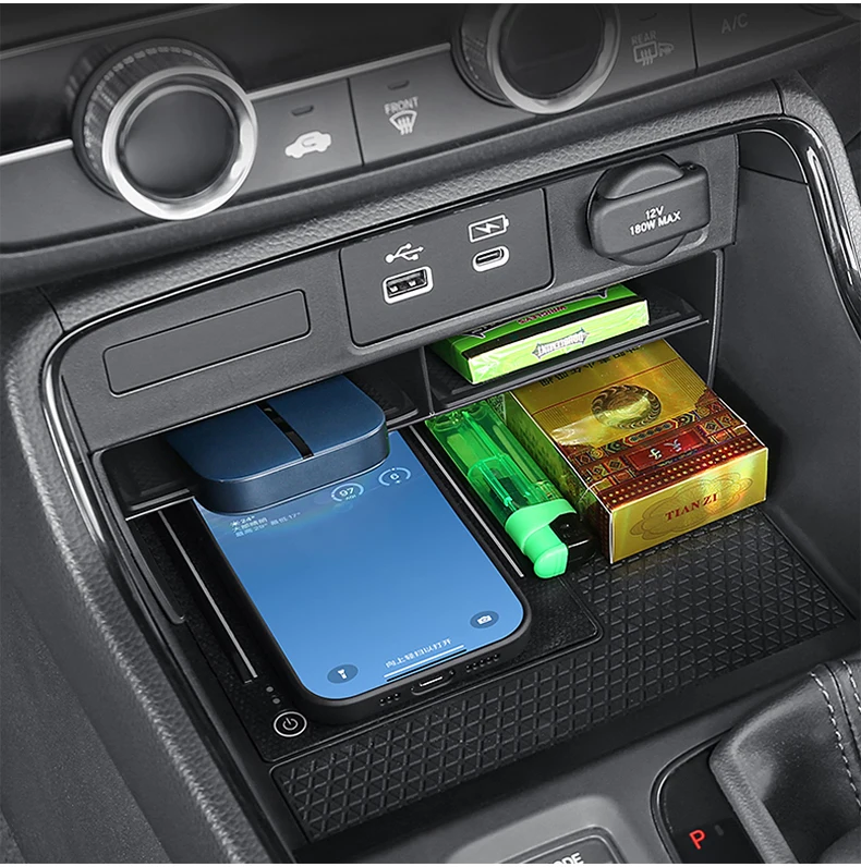 Für Honda CR-V CRV 6. Generation 2023 2024 2025 2026 Hybrid Auto Mittelkonsole Aufbewahrungsbox Halter Ablage Organisationszubehör – Detail 8