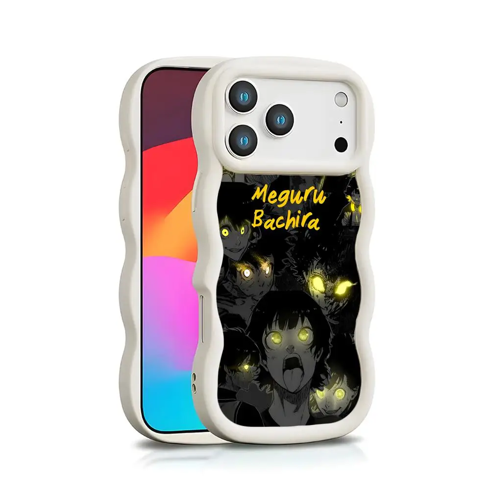 

Чехол для телефона Blue Lock Bachira Meguru с волнистым краем из ТПУ для iPhone 17 16 15 14 13 12 11 Air Pro Max Plus, цветной