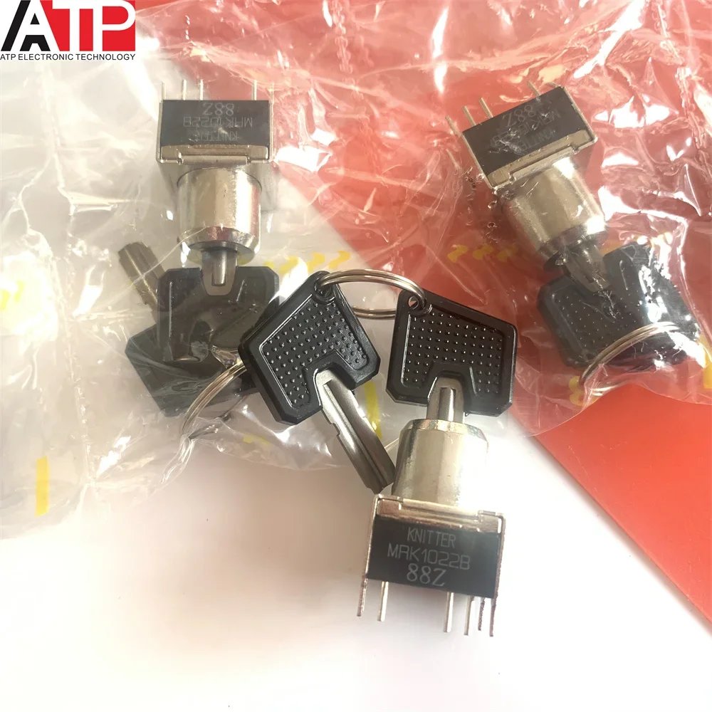 1PCS MRK1022B rotary key switch imported original spot vertical switch genuine Original spot inventory