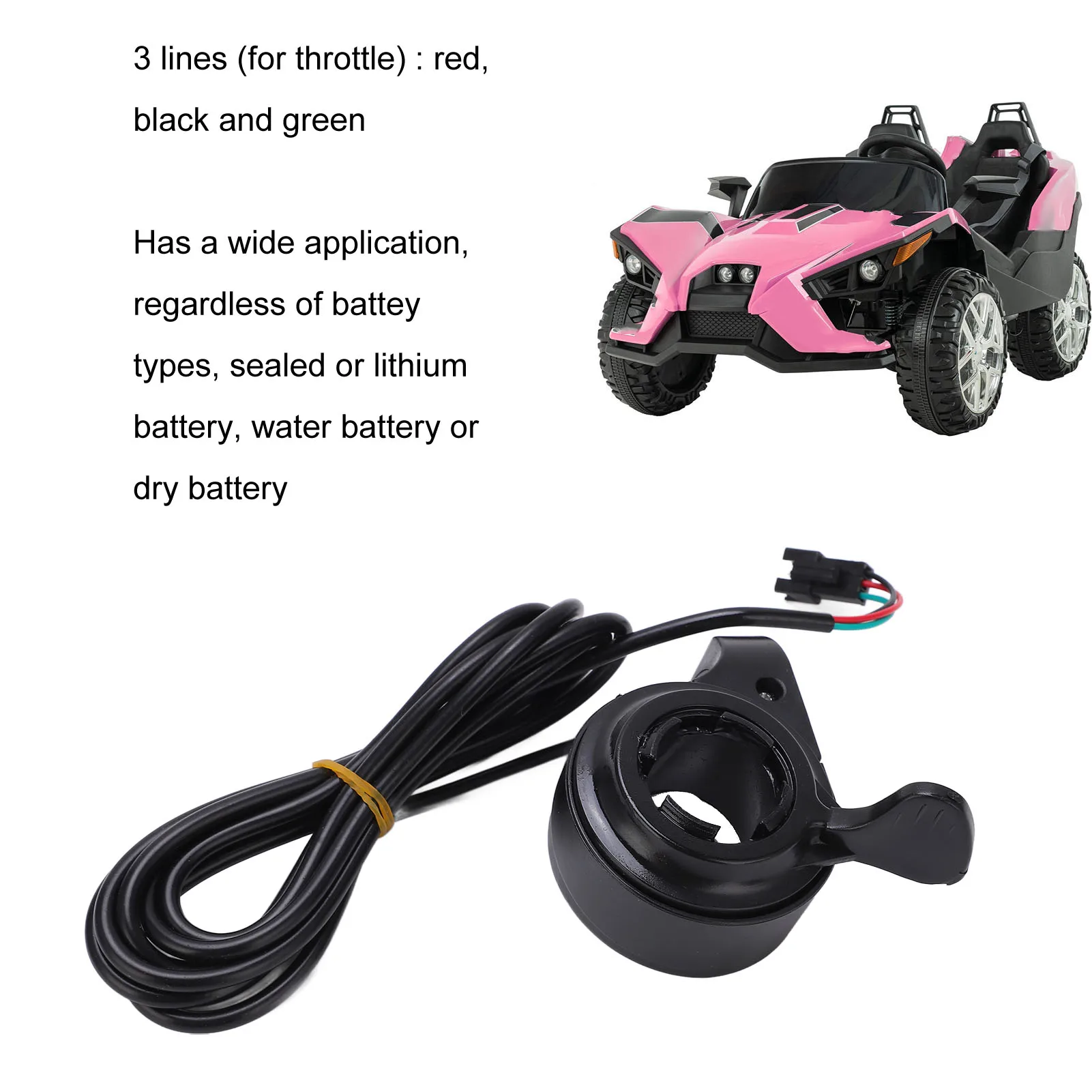 Thumb Throttle Speed Control Finger Throttle Accelerator  Accessory for Electric Bike Scooter Electric Bike Accessory view 6