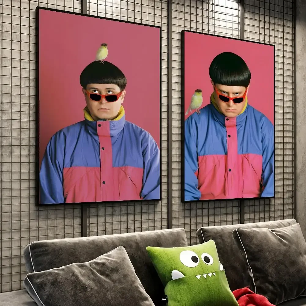 Music Oliver Tree Alt Pop Artist Poster HD Self-Stick Wall Decor Bedroom Dorm Office Gaming Garage Bathroom Gift