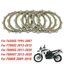 Motorcycle Engine Parts 6Pcs Clutch Friction Plates For BMW F650GS F700GS F800GS ADV F800GT F800R F800S F800ST