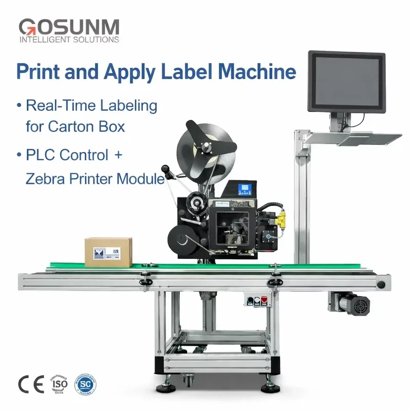 Customized Multi-function Food Beverag Electric Labeling Head High-speed for Production Line Labeling Head
