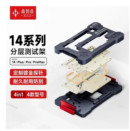 XZZ Motherboard Test Fixture Holder for iPhone 15 14 13 X Max Logic Board Middle Layer Radio Frequency Function Tester iSocket