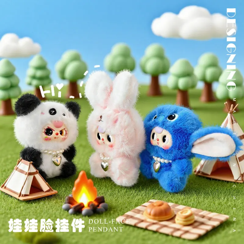 Boîte aveugle en peluche Disney Stitch, figurine en vinyle, pendentif de sac en peluche, porte-clés lapin Anime, boîte mystère, poupée en peluche moelleuse, cadeau pour enfants