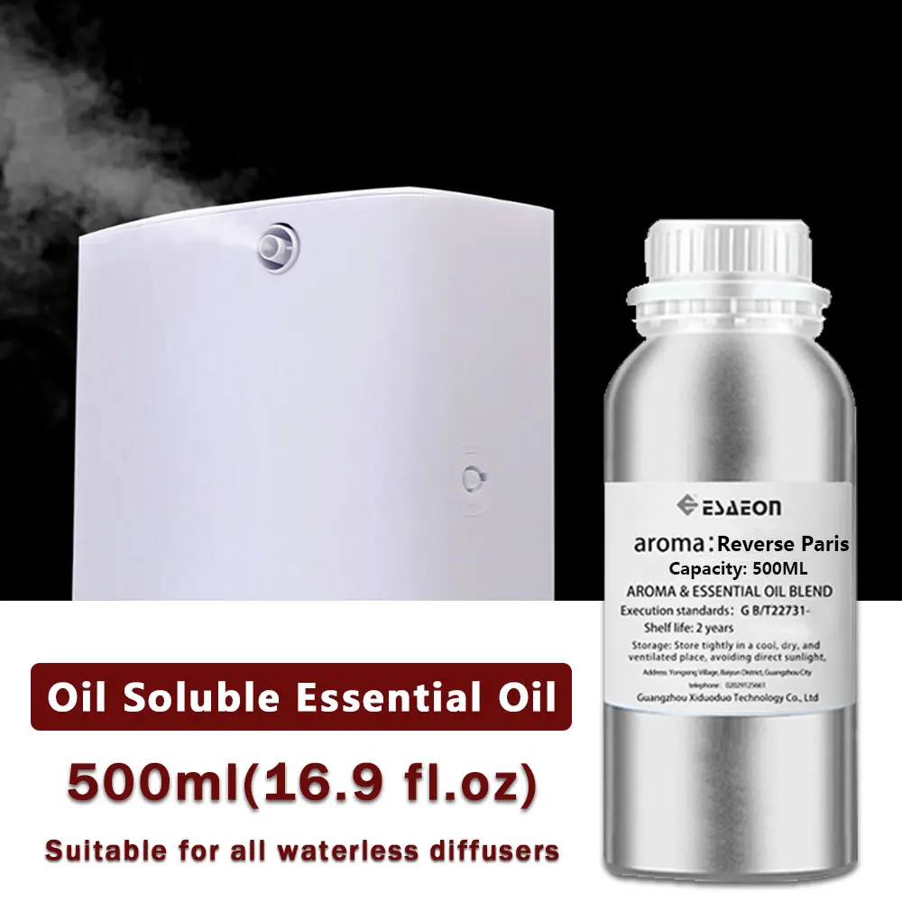 ESAEON 500ml (16.9 fl.oz) Reverse Paris Freesia Essential Oils - Aromatherapy Diffuser Supplement Liquid,Hotel Aroma Machine Oil