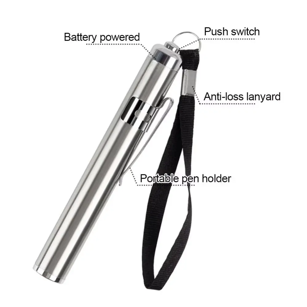 Stainless Steel LED Egg Detector Lamp Cold Light with Flashlight Incubator Eggtester LED Light