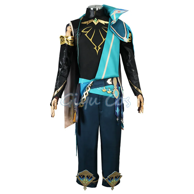 Genshin Impact Alhaitham Costume Cosplay uniforme Anime costumi di Halloween in stile cinese per il gioco delle donne