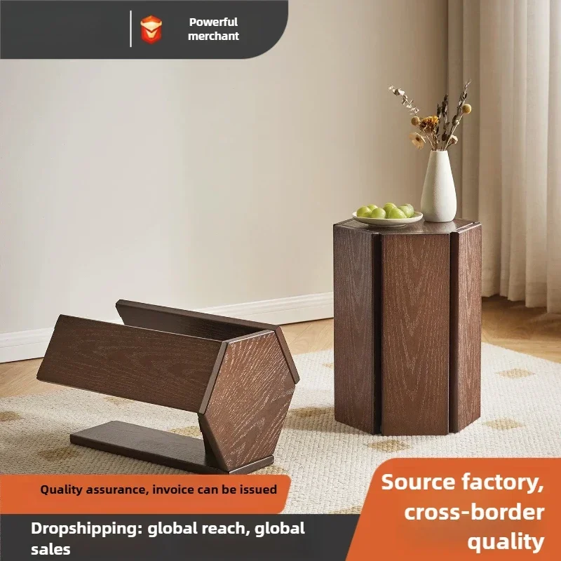 Multi-functional Order stool Solid wood stool Stackable household wood bench Living room low stool