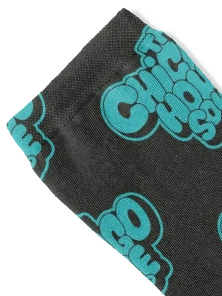 Chicago house Sound - Chicago House Music - Blue Shirt design Socks cotton valentine gift ideas floor Designer Man Socks Women's