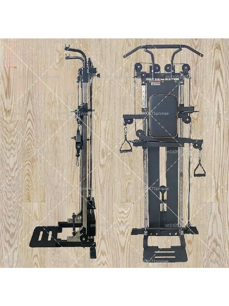 Home Multi-Functional Smith Machine, Compact All-in-One Trainer for Strength Training