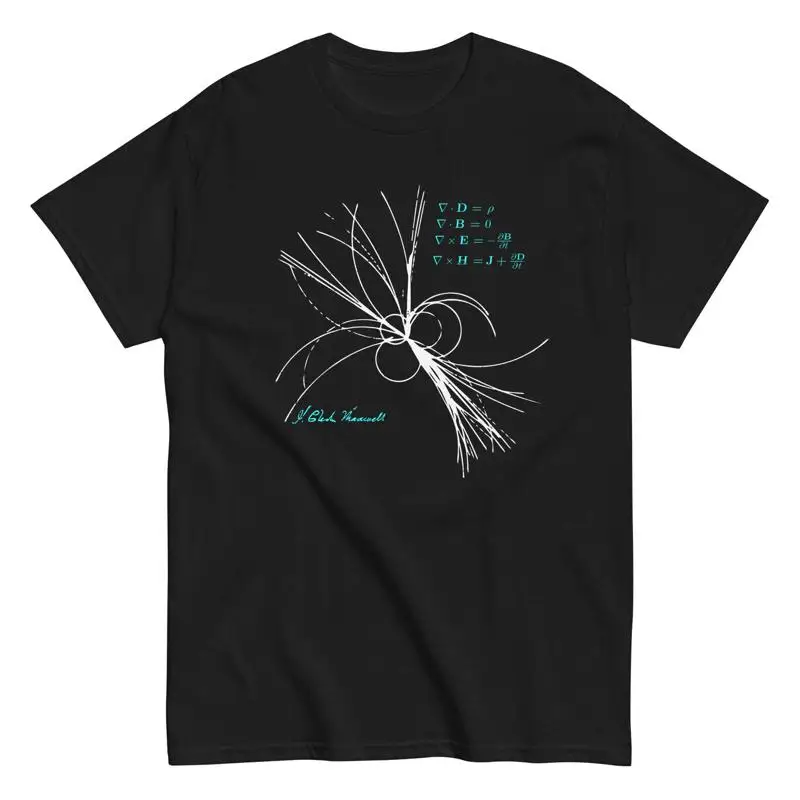 Maxwell Equations T Shirt Physicist Light Electrical Science Physics Design