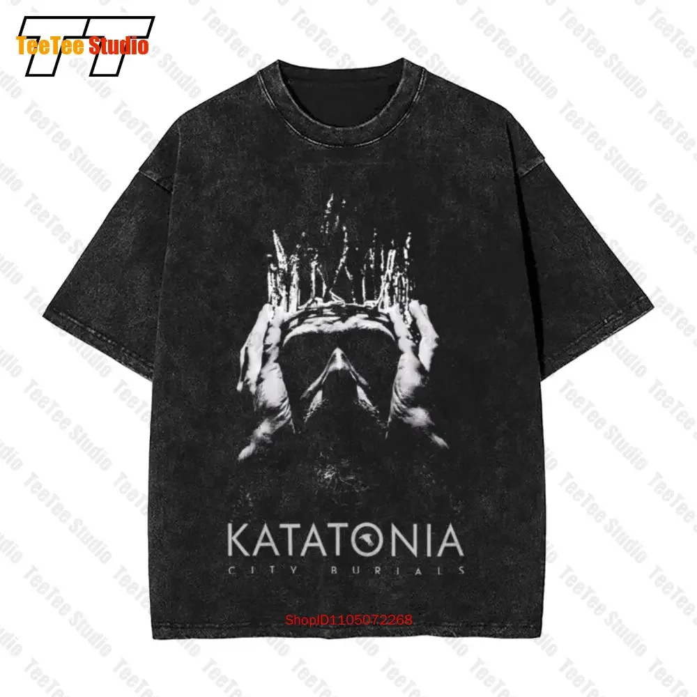 Katatonia City Burials Vintage Unisex T-Shirt Heavy Metal Anathema Paradise Lost Opeth Soen L Z1RZ