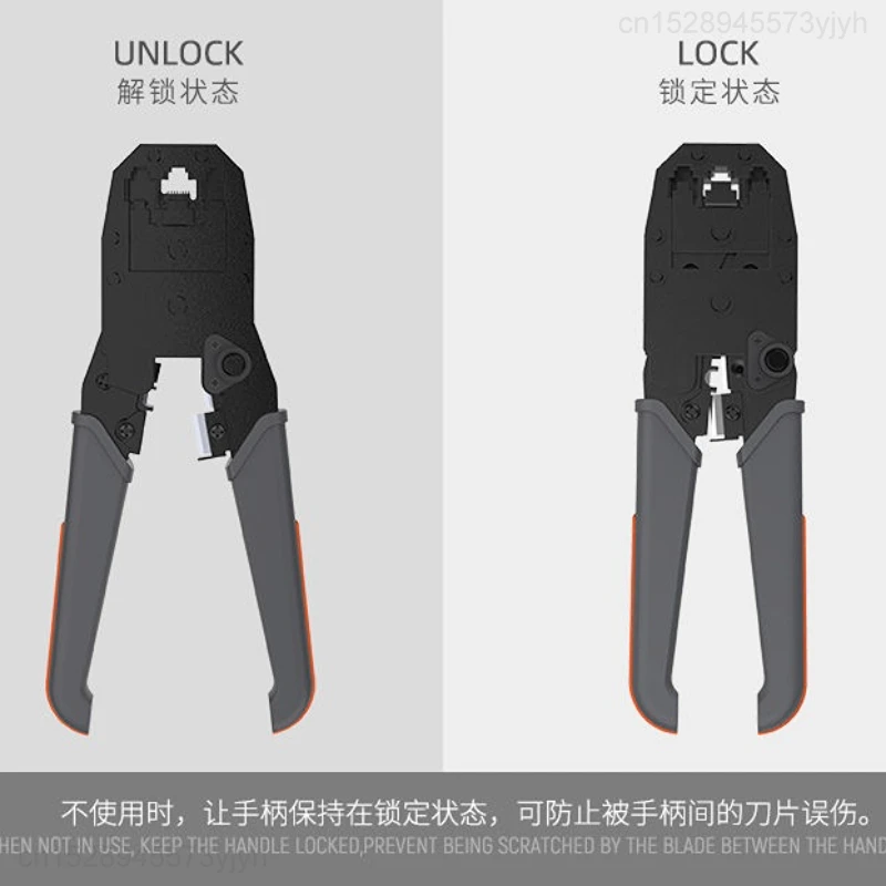 Xiaomi JIMIHOME Network Cable Pliers Tool Multifunctional Cable Crimper Cutter Portable Network Repair Tools Wire Cutting Tester