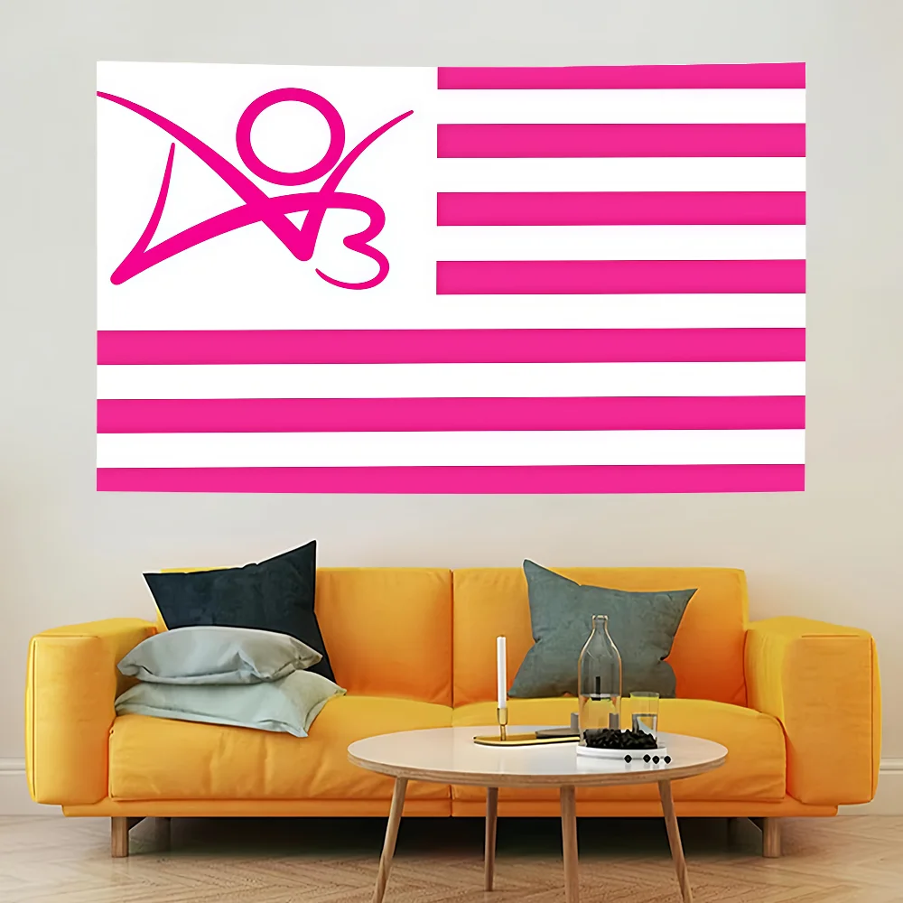 A-Ao3 Flagge, langlebige Outdoor- und Indoor-Dekoration für Terrasse und Festlichkeiten, klassisches Design, Fahnenmast, Wandbanner für Zimmer. – Detail 6