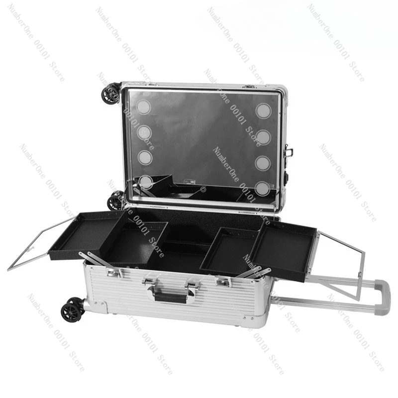 Professional Makeup Case for Bride and Artist with Light, Artist Exclusive Makeup Case