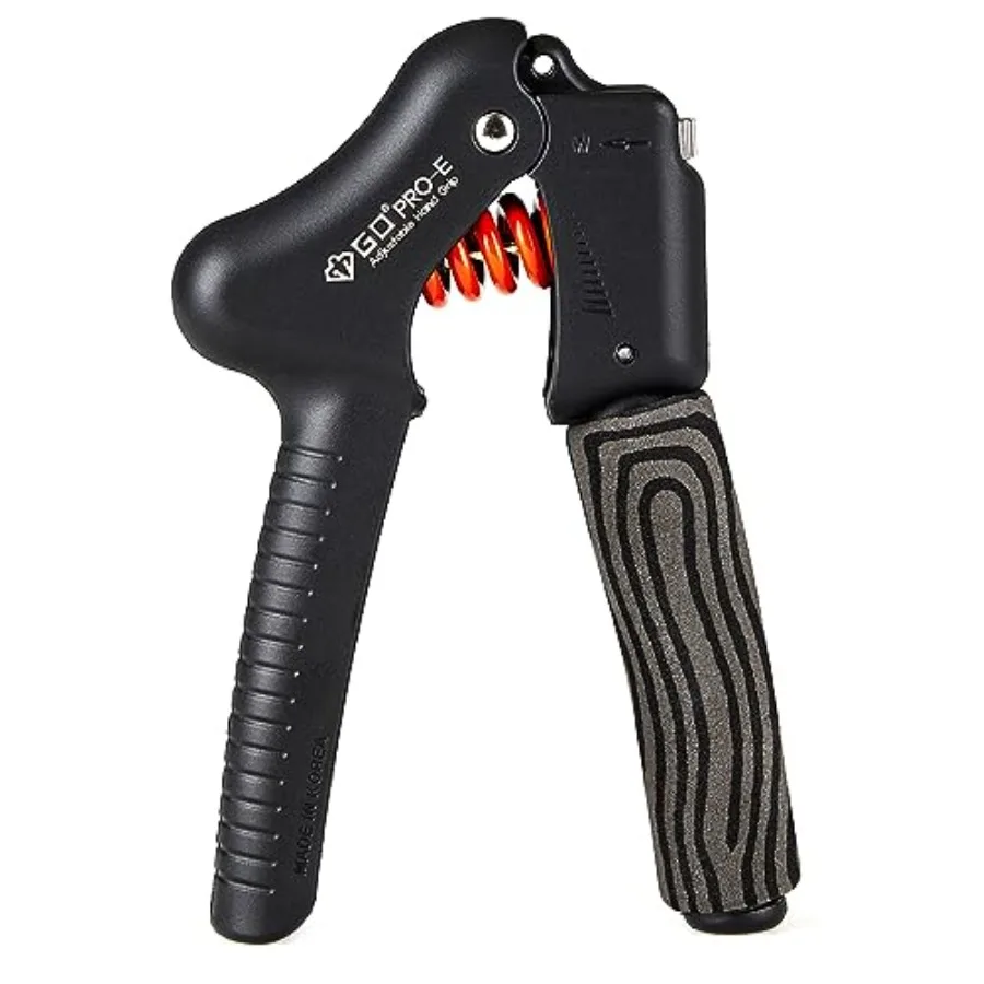 

GD Grip Strength Trainer Premium Adjustable for Forearm Training Wrist and Forearm Strengthener Blue